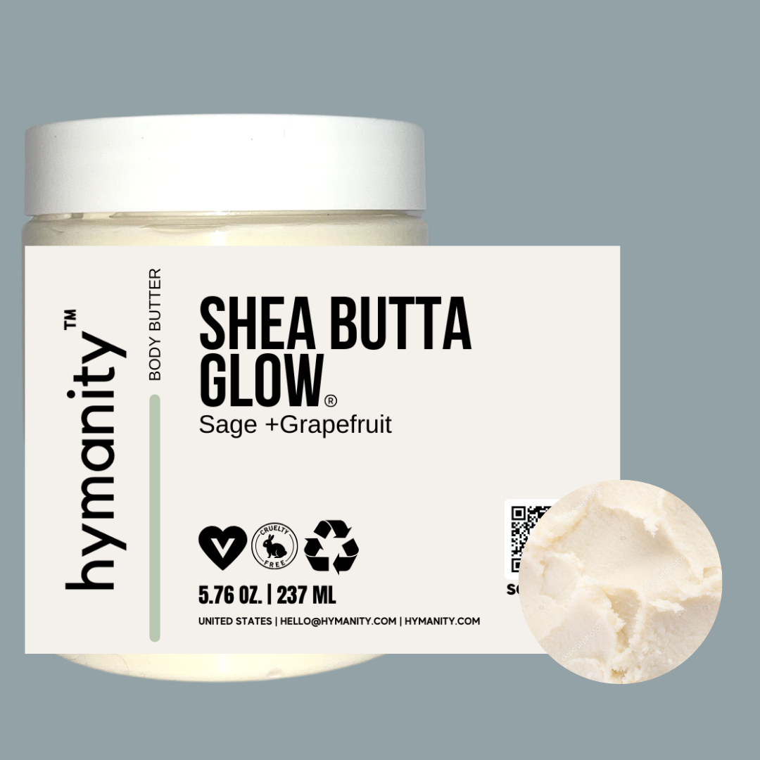 Shea Butta Glow Moisturizing Body Butter – Sage +Grapefruit
