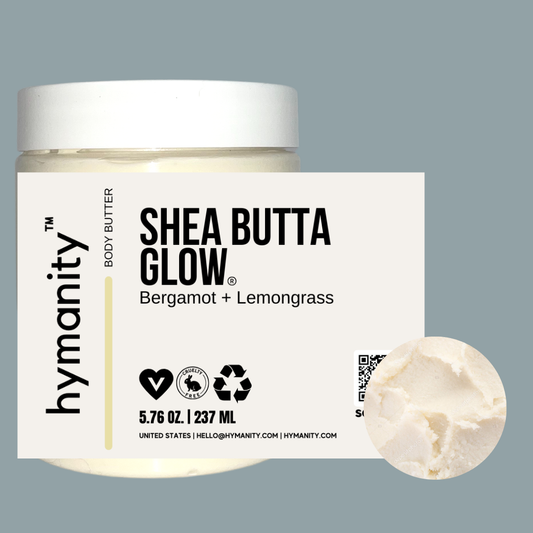 Shea Butta Glow Moisturizing Body Butter – Bergamot + Lemongrass